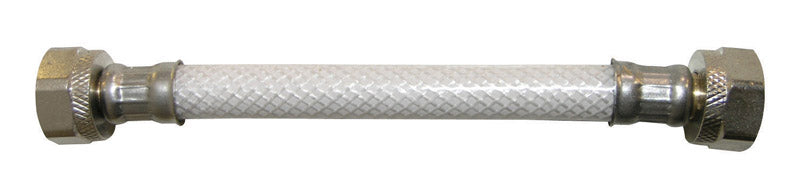 Ace 1/2 in. FIP X 1/2 in. D FIP 24 in. PVC Faucet Supply Line, Pack of 5