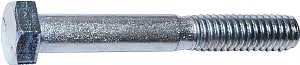Midwest Fastener 00344 Cap Screw, 1/2-13 in Thread, 3-1/2 in L, Coarse Thread, Hex Drive, Zinc, Zinc, 25 PK