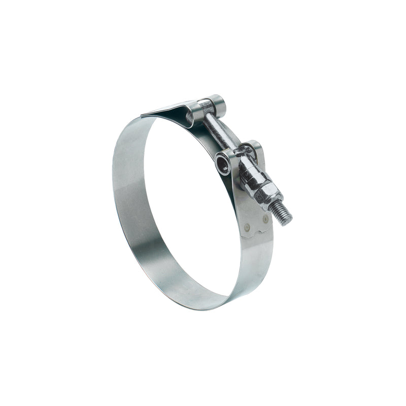 Ideal Tridon 1-1/2 in. 1-5/8 in. 150 Silver Hose Clamp With Tongue Bridge Stainless Steel Band T-Bol
