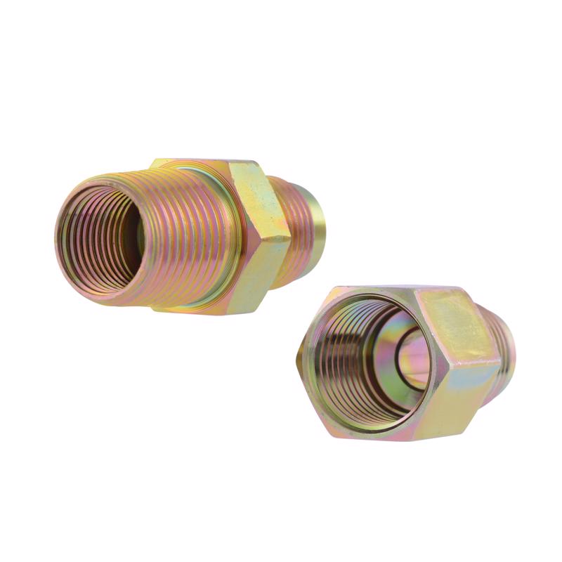 Eastman 1/2 in. Flare X 1/2 in. D MIP 6.8 in. Brass Gas Connector