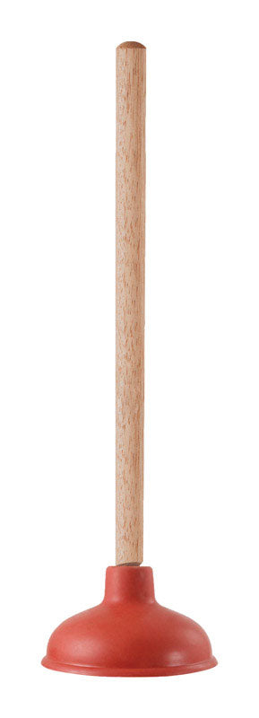 Plumb Craft Sink and Drain Plunger 16 in. L X 5 in. D, Pack of 12
