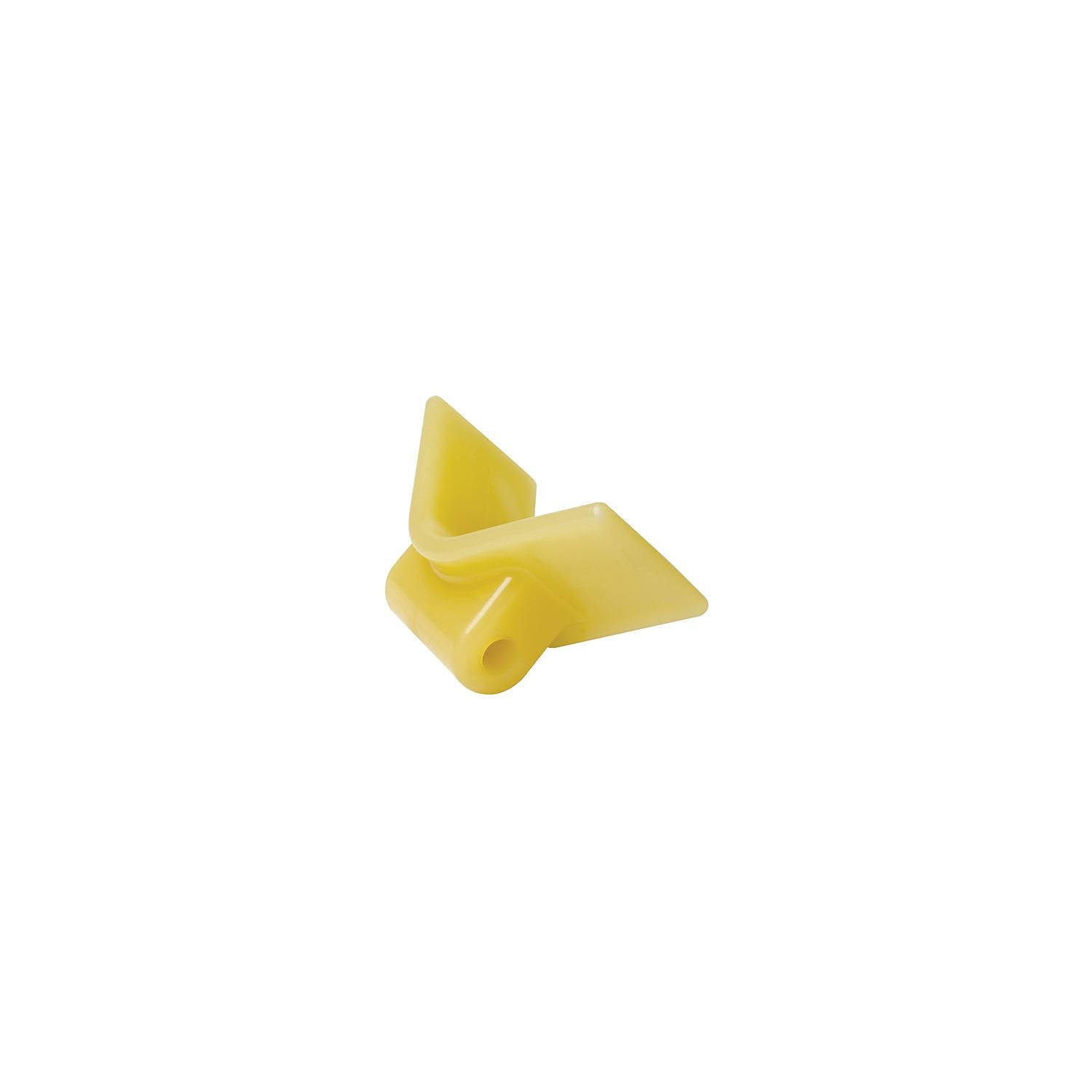 Seachoice Non-Marking TP Yellow Rubber V-Bow Stop 3" x 1/2"