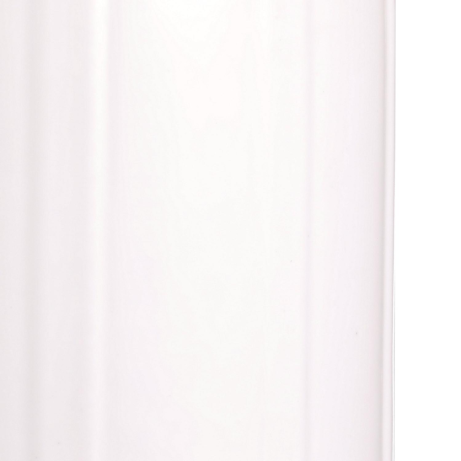 Seachoice 79131 Center Hole Ribbed Fender, White, 10" x 25"