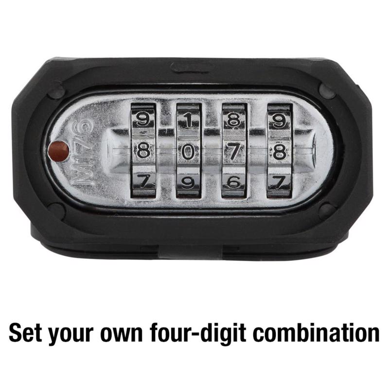 Master Lock Magnum 2-1/4 in. W Die-Cast Zinc 4-Pin Cylinder Weather-Resistant Padlock
