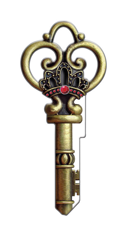 Lucky Line Key Shapes Skeleton House Key Blank Single, Pack of 5