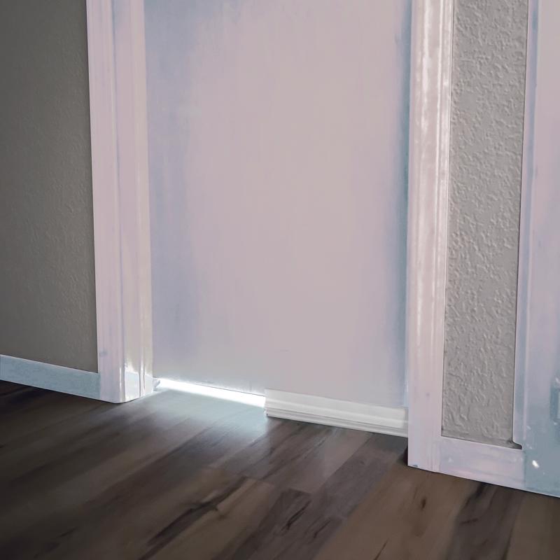 M-D Building Products CINCH White Vinyl Door Bottom For Doors 32 in. L X 1.38 in.