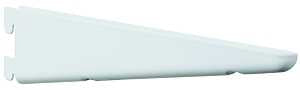 Knape & Vogt 182 182 WH 12.5 Shelf Bracket, 13.17 in L, Steel