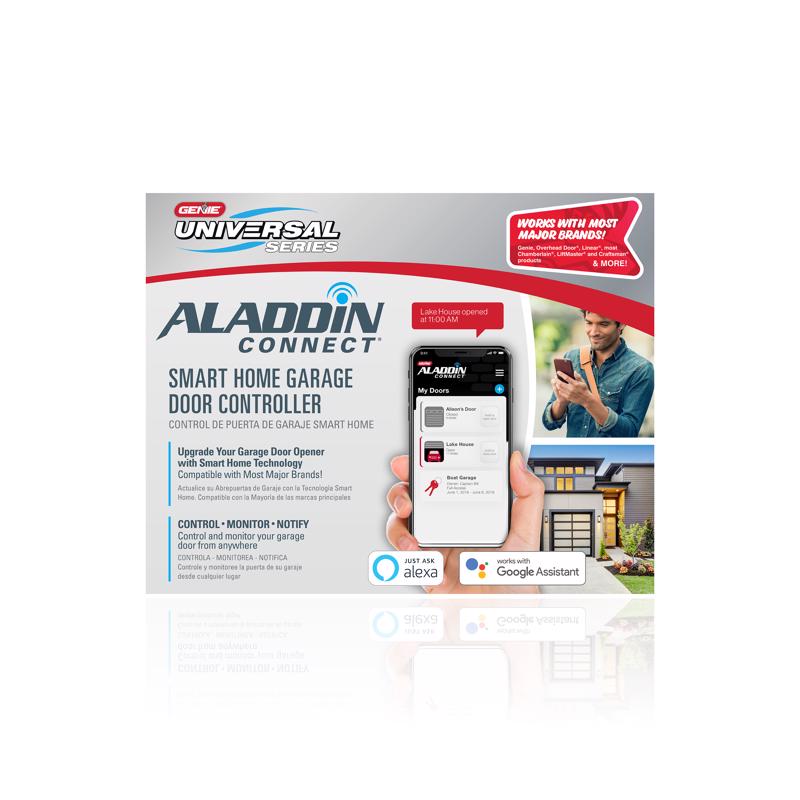 Genie Aladdin Connect Kit 3 Door Universal Remote Control For Smart Device