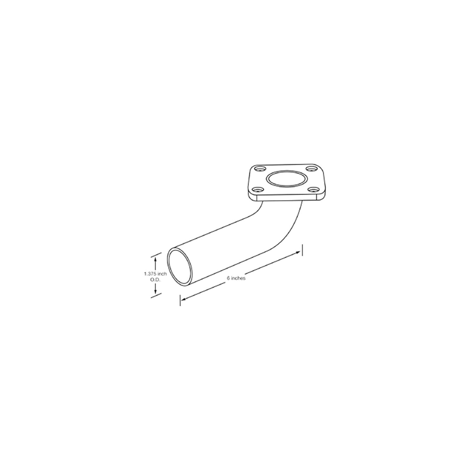 Onan 7 Exhaust Elbow