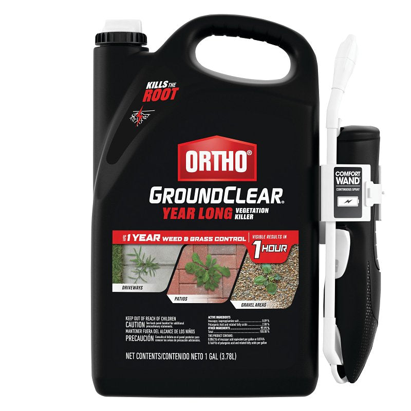 Ortho 4659305 Vegetation Killer Concentrate, Liquid, Clear Light Green, 1 gal