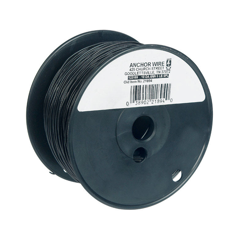 HILLMAN 830 ft. L Black Annealed Steel 18 Ga. Mechanics Wire