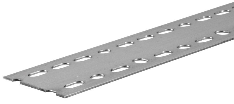 SteelWorks 0.07 in. X 2.8 in. W X 36 in. L Steel Slotted Strapping, Pack of 5