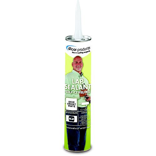 Dicor 501LSG1 EPDM Rubber Roof System Self-Leveling Lap Sealant, Grey