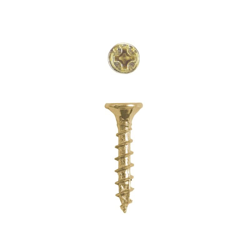 SPAX Multi-Material No. 6 Label X 5/8 in. L Unidrive Flat Head Serrated Construction Screws