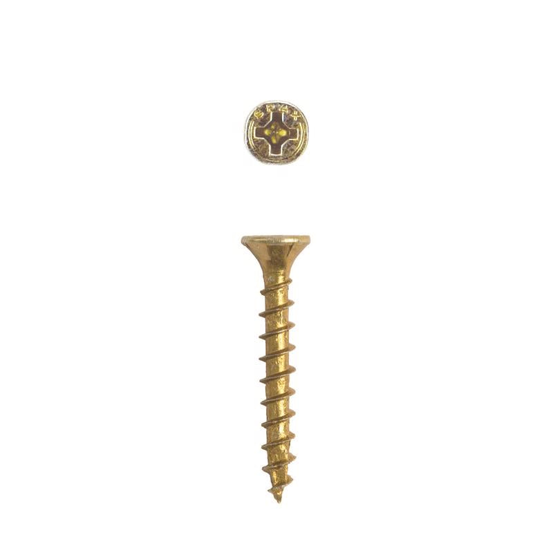 SPAX Multi-Material No. 6 Label X 1 in. L Unidrive Flat Head Serrated Construction Screws