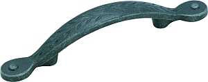 Amerock BP1580WID Cabinet Pull, 1 in Projection, Zinc, Wrought Iron Dark, 1/PK