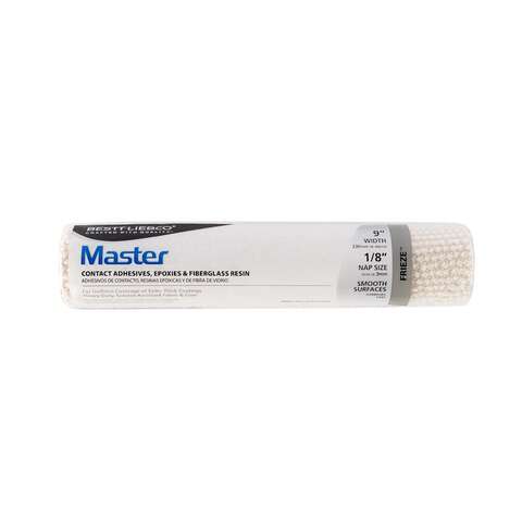 Bestt Liebco Frieze Woven Nylon Loop 9 in. W X 1/8 in. Adhesive Applicator Paint Roller Cover 1 pk, Pack of 12