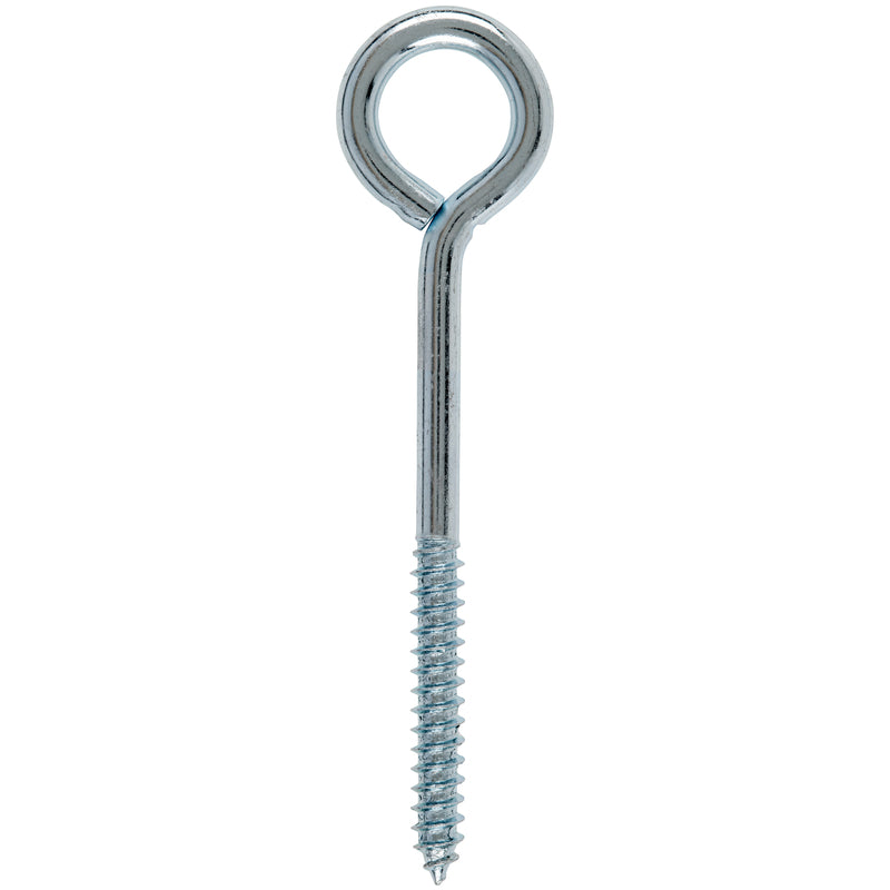 Hampton 5/16 in. X 5 in. L Zinc-Plated Steel Lag Thread Eyebolt, Pack of 10