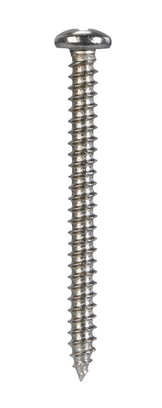 HILLMAN No. 6 X 1-1/2 in. L Phillips Pan Head Sheet Metal Screws 100 pk