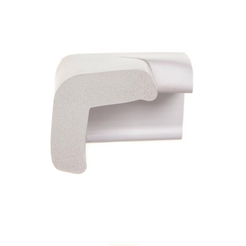 Dreambaby Gray Adhesive Foam Corner Cushions 4 pk, Pack of 6