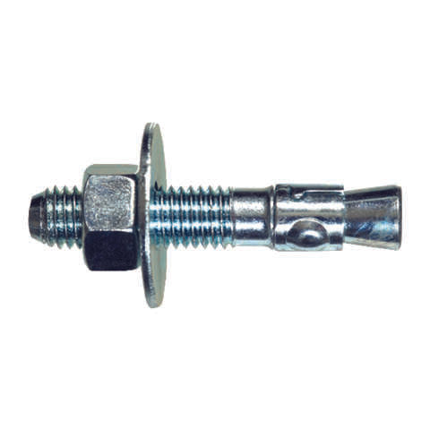 HILLMAN 3/4 in. D X 5-1/2 in. L Steel Round Head Wedge Anchor 10 pk
