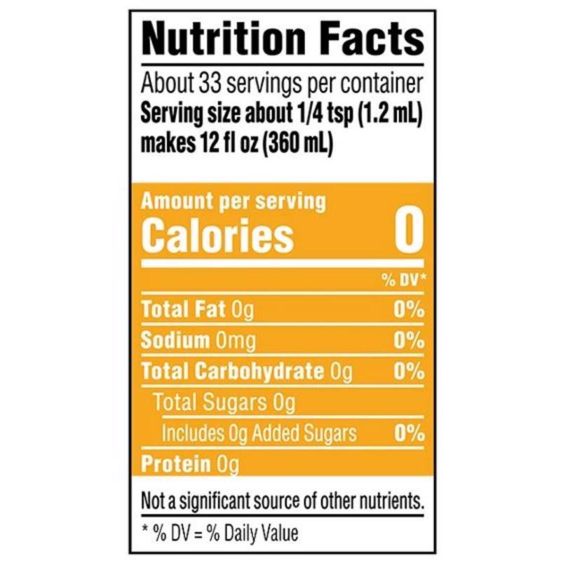 SodaStream Bubly drops Mango Fruit Drops 1.36 oz 1 pk