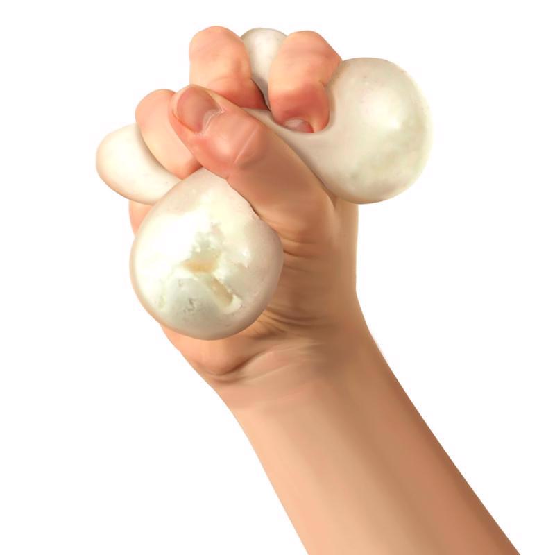 Schylling Snow Ball Crunch White 6 pc, Pack of 12