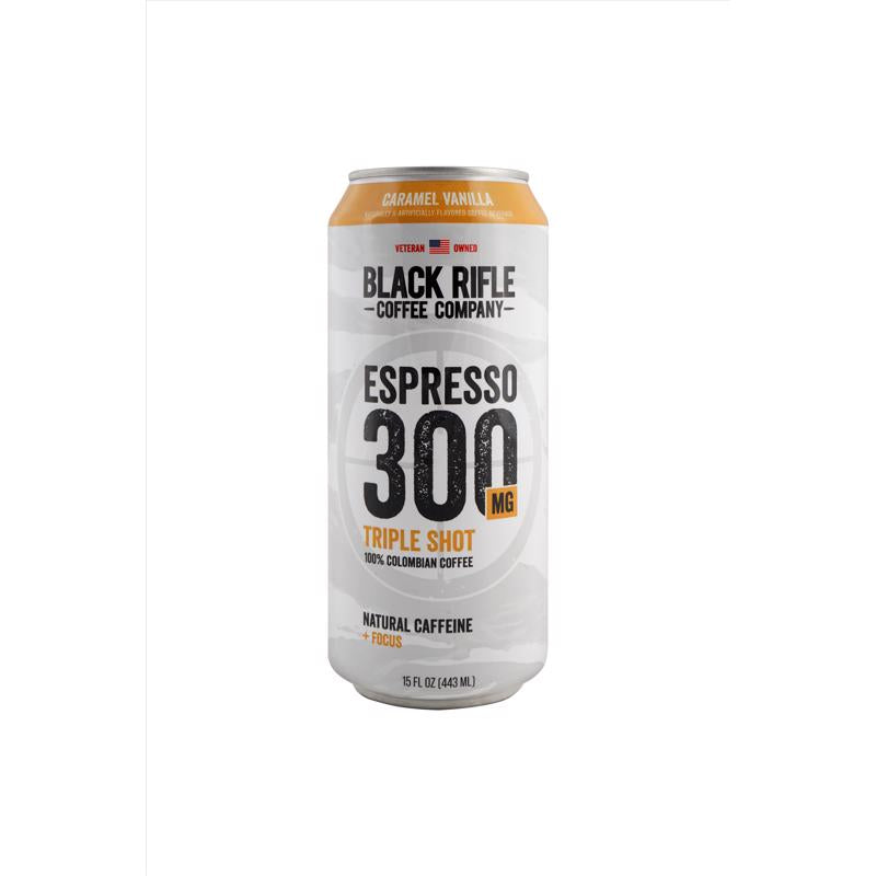 Black Rifle Coffee Company RTD Caramel Vanilla Espresso Coffee 1 pk, Pack of 12