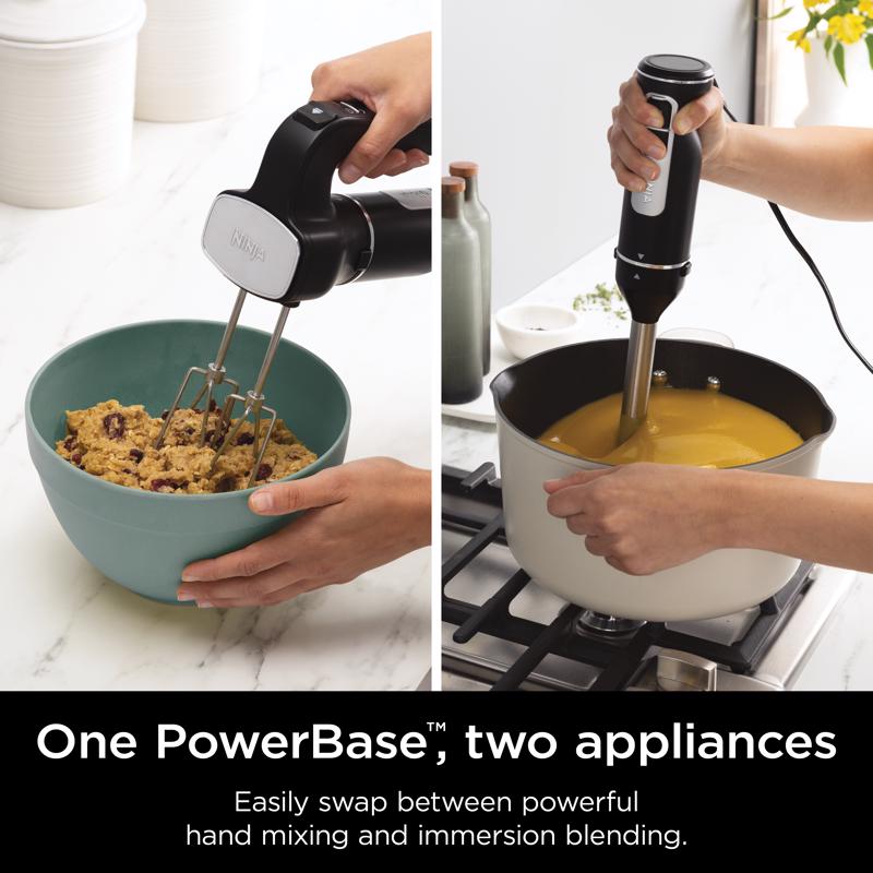 Ninja Foodi Black Stainless Steel Blender 3 cups 5 speed