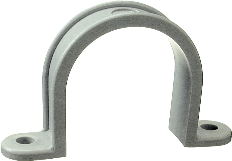 Halex 71205B Conduit Strap, 1/2 in, PVC, Gray