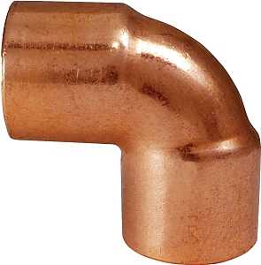 Elkhart Products 31288 Pipe Elbow, 3/4 in, Sweat, Copper