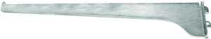 Knape & Vogt 180 ANO 16 Shelf Bracket, 16 in L, Anochrome, Steel