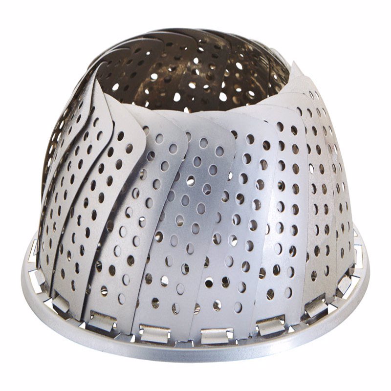Good Cook Silver Stainless Steel Steamer Basket, Pack of 2
