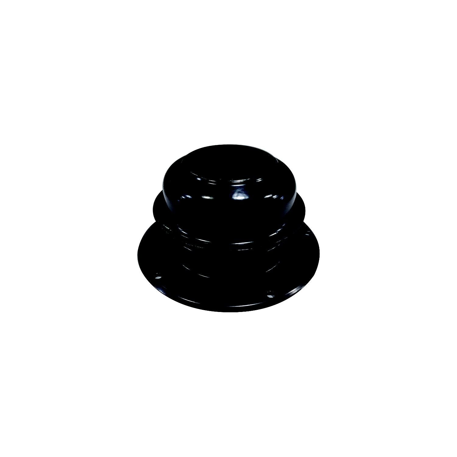 Heng's 10004C Metal Plumbing Vent, Black