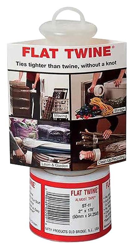 Flat Twine FST11 Stretch Film, 178 ft L, 2 in W