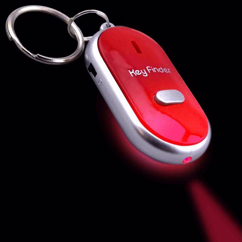Blazing LEDz Plastic Assorted LED Whistle Key Finder, Pack of 24