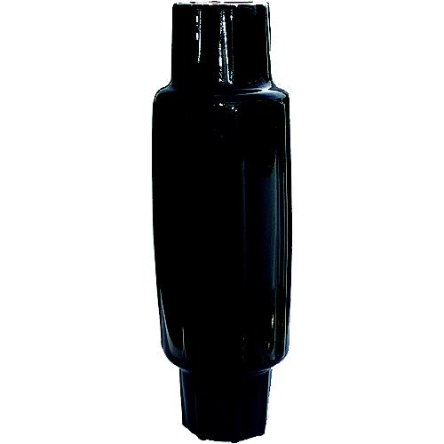 Dock Edge DE91126F Torpedo Bumper 6" x 23", Black