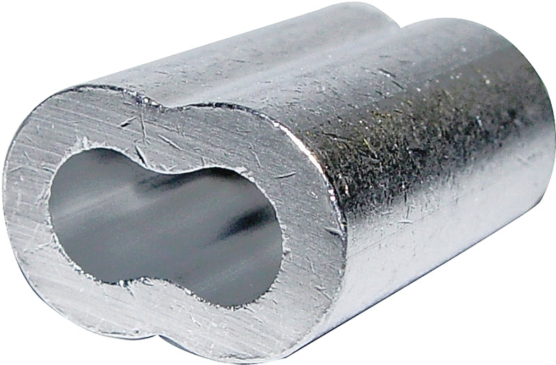 Campbell 7670804 Cable Ferrule, For: 1/16 in Rope, 1/16 in Dia Cable, Aluminum