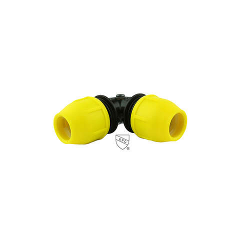 Home-Flex Underground 1/2 in. IPS in. X 1/2 in. D IPS Polyethylene Elbow 1 pk