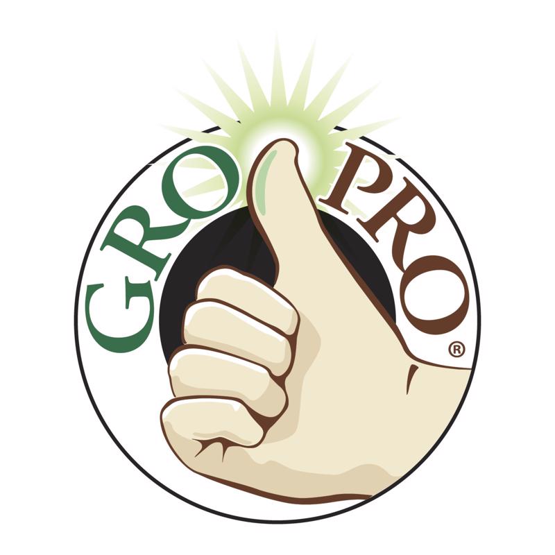 Gro Pro Round 10.2 in. H X 14 in. D Fabric Grow Bag Planter Black