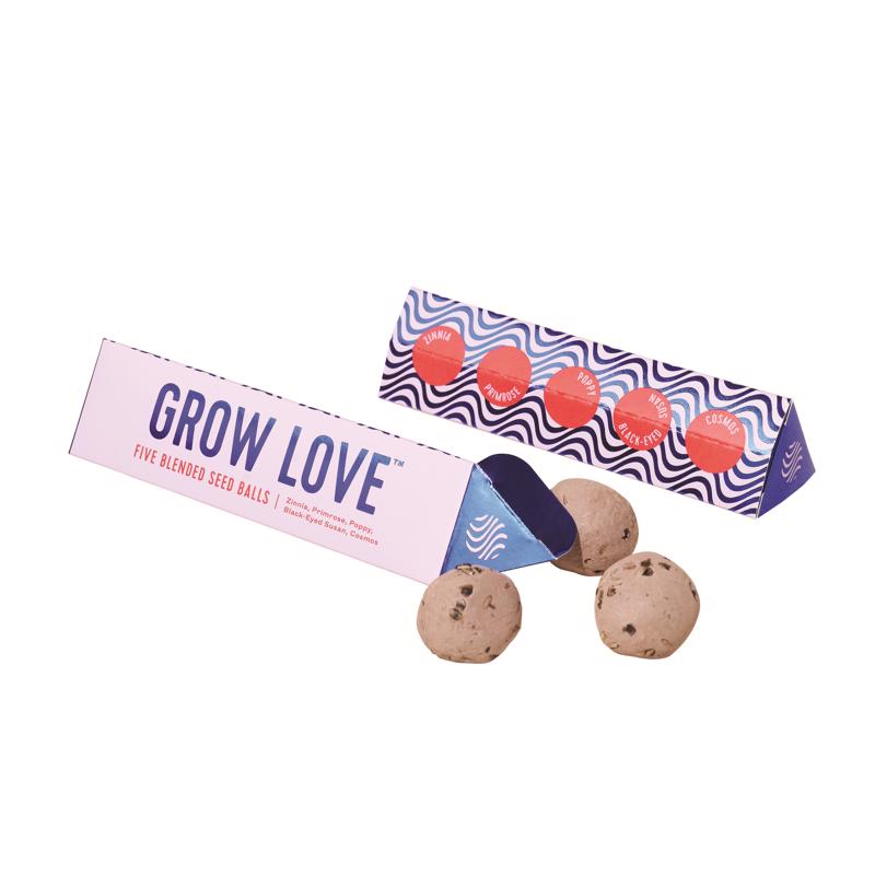 Modern Sprout Grow Love Wildflower Mix Seed Balls 1 pk, Pack of 6
