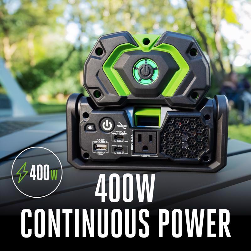EGO Power+ Nexus Escape 120 V Battery Portable Sine Wave Inverter Tool Only 400 W