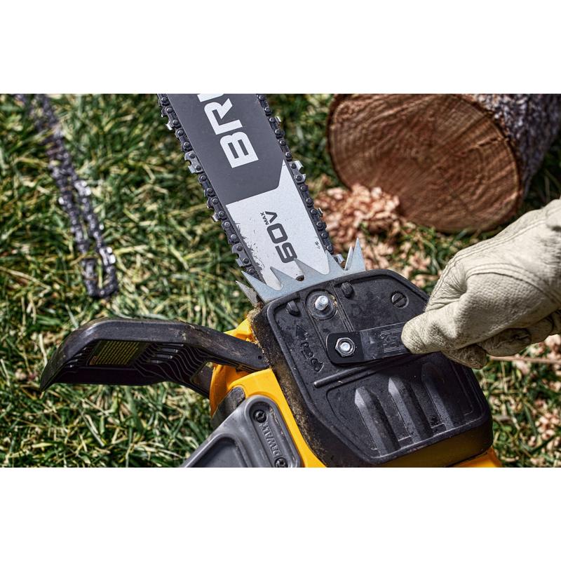 DeWalt 60V MAX DCCS677Y1 20 in. 50.2 cc 60 V Battery Chainsaw Kit (Battery & Charger)