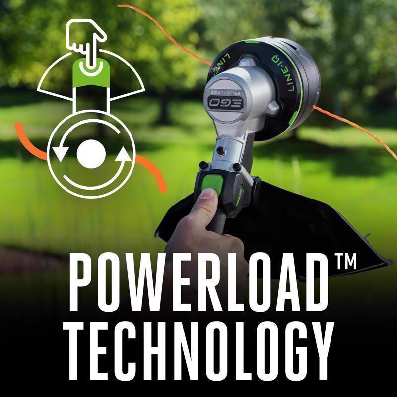 EGO Power+ Line IQ with Powerload ST1623T 16 in. 56 V Battery String Trimmer Kit (Battery & Charger)