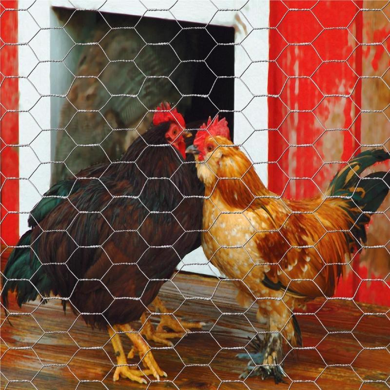 Garden Craft 24 in. H X 25 ft. L Galvanized Steel Fencing 1 in. X 1 in. in.