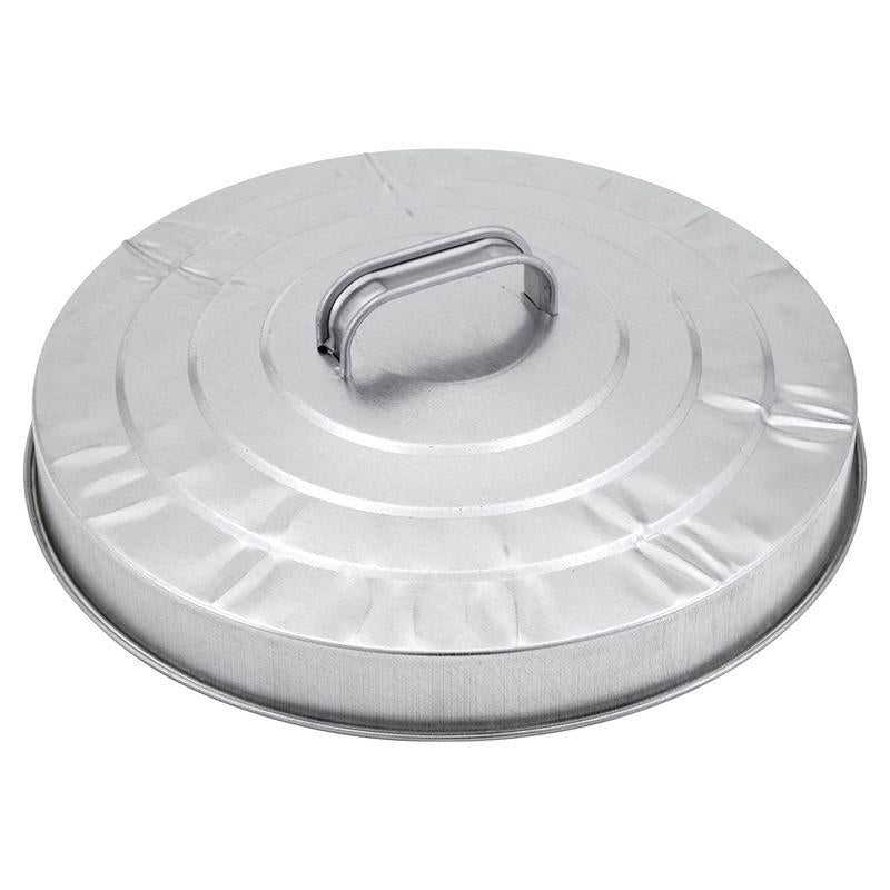 Behrens Gray Locking Lid Metal Pet Food Storage Container For All Pets, Pack of 6