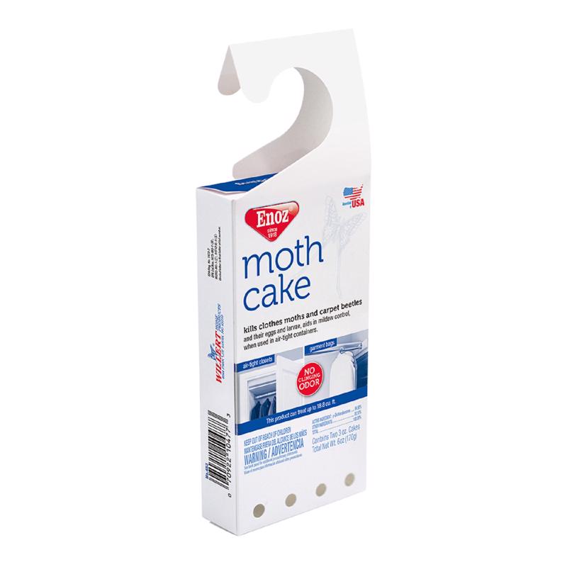 Enoz Moth Cake 6 oz, Pack of 6