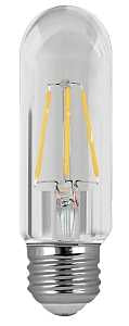 Feit Electric BPT1040/927CA LED Bulb, Linear, 410 Lumens, 4.5 W, T10 Lamp, 40 W Equivalent, E26 Lamp Base, Dimmable