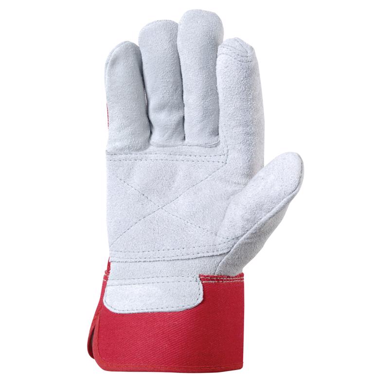 Wells Lamont Men's Outdoor Palm Work Gloves Red L 1 pair, Pack of 6