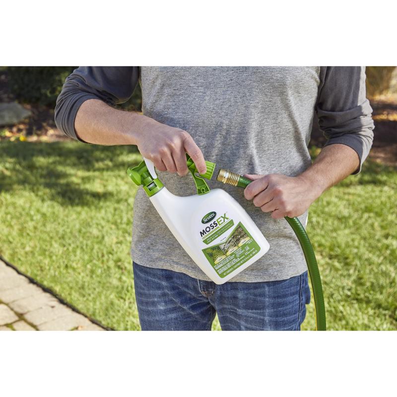 Scotts MossEx Lawn Moss Killer RTS Hose-End Concentrate 32 oz